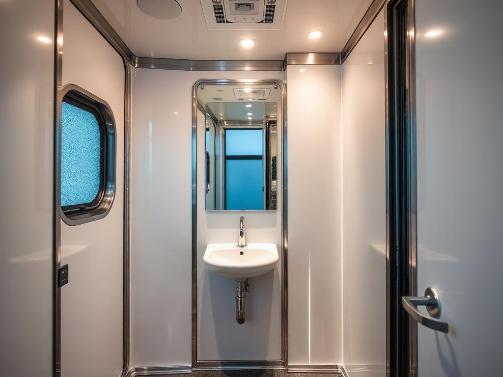 Luxury Restroom Trailers in Ada, MI
